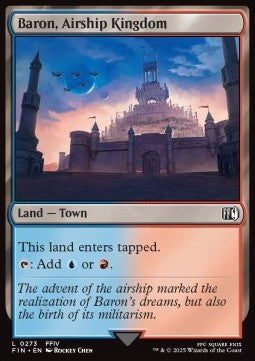Baron, Airship Kingdom - Magic: The Gathering - FINAL FANTASY (Land) [FIN-273]