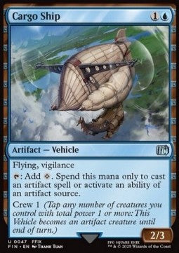 Cargo Ship - Magic: The Gathering - FINAL FANTASY (Uncommon) [FIN-47]
