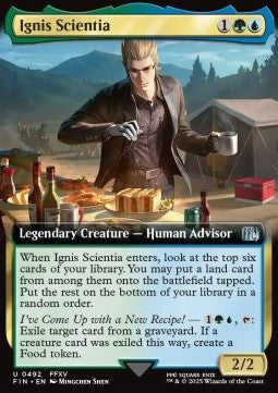 Ignis Scientia - Magic: The Gathering - FINAL FANTASY: Extras (Uncommon) [XFIN-492]