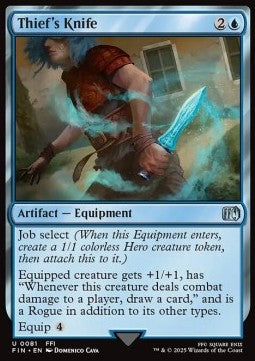 Thief's Knife - Magic: The Gathering - FINAL FANTASY (Uncommon) [FIN-81]