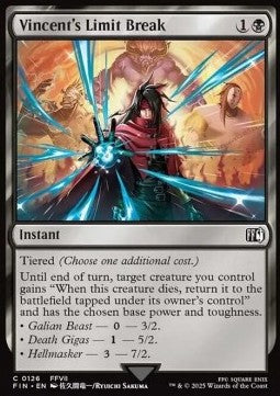 Vincent's Limit Break - Magic: The Gathering - FINAL FANTASY (Common) [FIN-126]