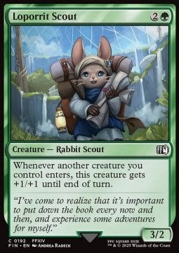Loporrit Scout - Magic: The Gathering - FINAL FANTASY (Common) [FIN-192]
