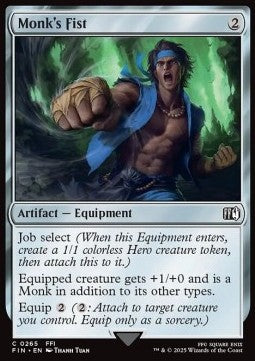 Monk's Fist - Magic: The Gathering - FINAL FANTASY (Common) [FIN-265]