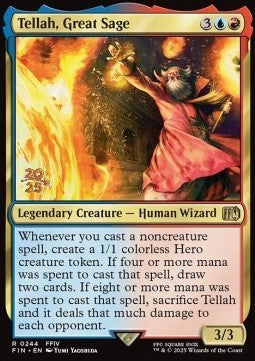 Tellah, Great Sage - Magic: The Gathering - FINAL FANTASY: Promos (Rare) [PFIN-244]