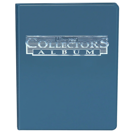 Ultra pro - 4 pocket collectors portfolio: blue