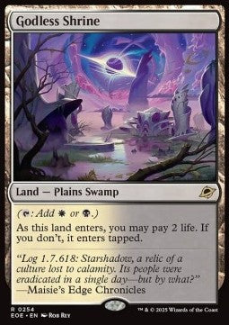 Godless Shrine - Edge of Eternities (Rare) [EOE-254]