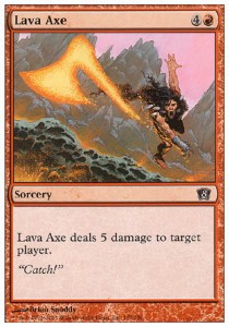 Lava Axe - Eighth Edition (Common) [8ED-197]