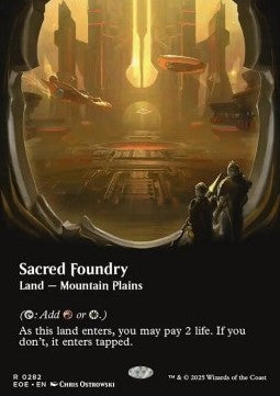 Sacred Foundry (V.1) - Edge of Eternities: Extras (Rare) [XEOE-282]