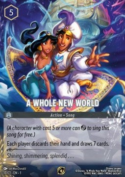 A Whole New World - Lorcana Challenge Promos Year 1 (Promo) [CH1-10]