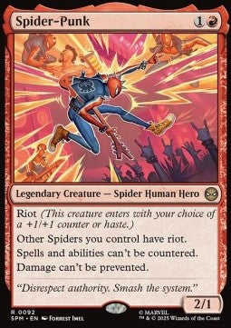 Spider-Punk - Magic: The Gathering | Marvel's Spider-Man (Rare) [SPM-92]