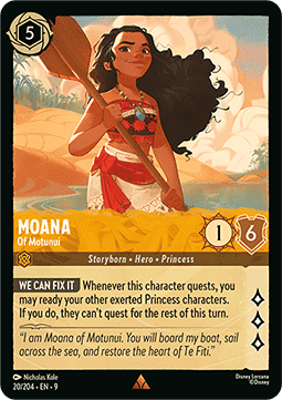 Moana - Of Motunui - Fabled (Rare) [9FAB-20]