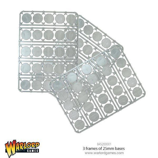 Warlord 3 frames of 25mm bases
