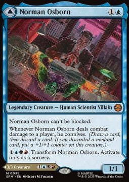 Norman Osborn // Green Goblin - Magic: The Gathering | Marvel's Spider-Man (Mythic) [SPM-39]