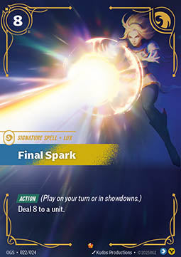 Final Spark - Proving Grounds (Epic) [OGS-022]