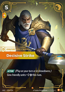 Decisive Strike - Proving Grounds (Epic) [OGS-024]