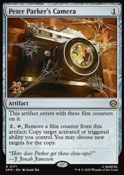 Peter Parker's Camera - Magic: The Gathering | Marvel's Spider-Man: Promos (Rare) [PSPM-171]