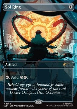 Sol Ring (V.1) - Secret Lair Drop Series: Secret Lair x Marvel's Spider-Man Superdrop (Rare) [SLDMSM-1988]