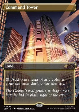 Command Tower (V.1) - Secret Lair Drop Series: Secret Lair x Marvel's Spider-Man Superdrop (Rare) [SLDMSM-1989]