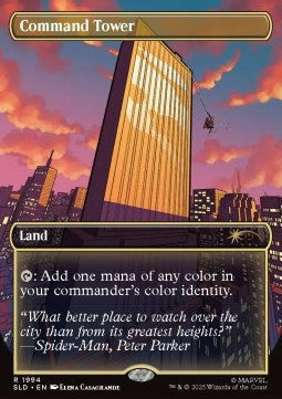 Command Tower (V.2) - Secret Lair Drop Series: Secret Lair x Marvel's Spider-Man Superdrop (Rare) [SLDMSM-1994]