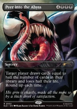 Peer into the Abyss (V.1) - Secret Lair Drop Series: Secret Lair x Marvel's Spider-Man Superdrop (Rare) [SLDMSM-2002]