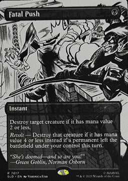 Fatal Push (V.3) - Secret Lair Drop Series (Rare) [SLD-7017]