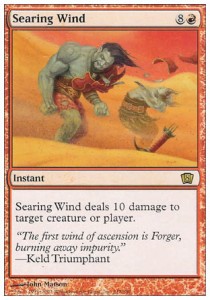 Searing Wind⁣ - Eighth Edition⁣ (Rare)⁣ [218]