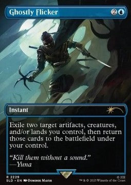 Ghostly Flicker - Secret Lair Drop Series: Secret Lair x PlayStation (Rare) [SLDPS-2229]