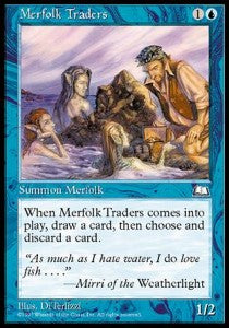 Merfolk Traders - Weatherlight (Common)