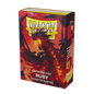 Dragon Shield 60 Matte Sleeves (Japanese Size) - Ruby