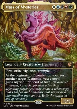 Mass of Mysteries - Commander: Lorwyn Eclipsed (Mythic) [ECC-3]