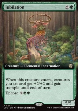 Jubilation - Commander: Lorwyn Eclipsed: Extras (Rare) [XECC-37]