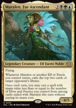 Maralen, Fae Ascendant - Lorwyn Eclipsed (Rare) [ECL-233]