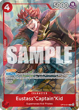 Eustass"Captain"Kid (OP14-014) (V.1) - Unnumbered Promos (Rare) [UP-OP14-014]