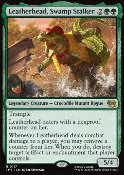 Leatherhead, Swamp Stalker - Teenage Mutant Ninja Turtles (Rare) [TMT-117]