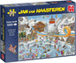 Jan Van Haasteren - The Winter Games (1000 pcs.) - Jumbo Jigsaw puzzle