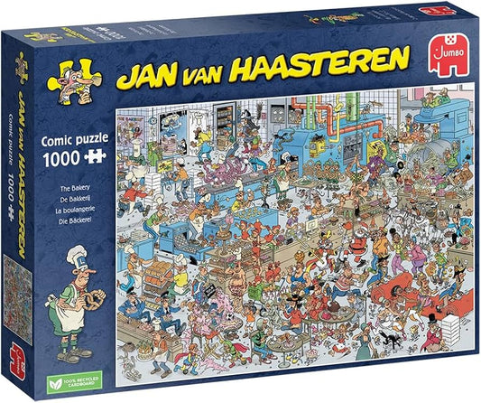 Jan van Haasteren - The Bakery (1000 pcs.) - Jumbo Jigsaw puzzle