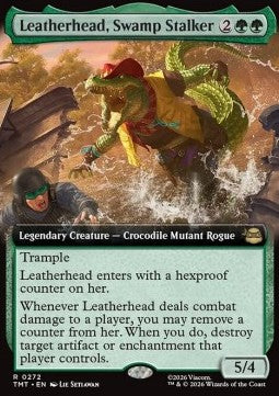 Leatherhead, Swamp Stalker - Teenage Mutant Ninja Turtles: Extras (Rare) [XTMT-272]