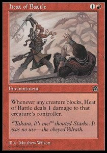 Heat of Battle - Stronghold (Uncommon)