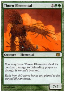 Thorn Elemental - Eighth Edition (Rare) [8ED-283]