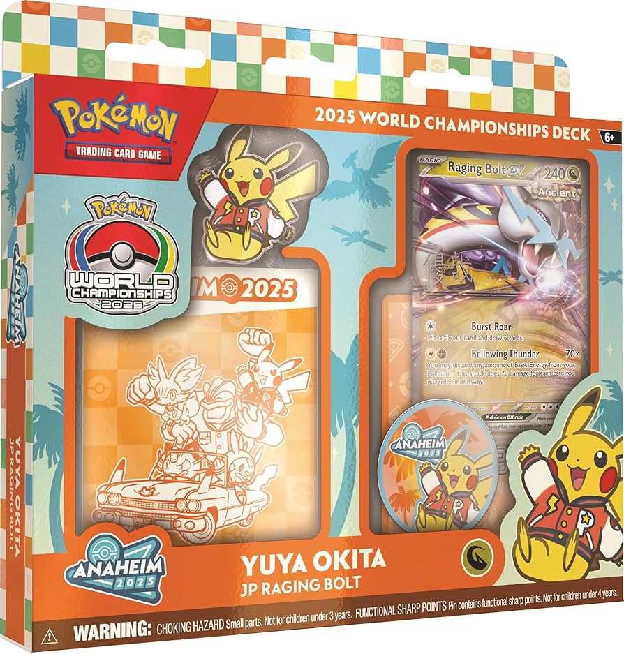 Pokémon: TCG - World Championship 2025 Decks (More Variants)