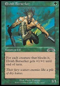 Elvish Berserker - Exodus (Common) [EXO-110]