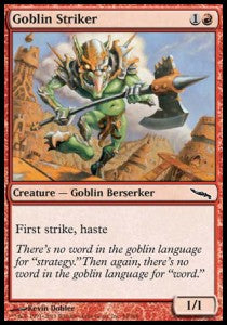Goblin Striker - Mirrodin (Common) [MRD-94]
