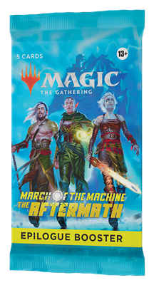 MTG - March of the Machine Aftermath Epilogue Booster - På Fransk