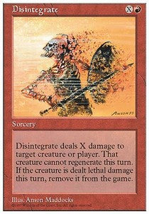 Disintegrate - Fifth Edition (Common)
