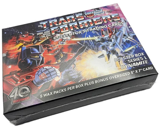 Transformers 40th Anniversary Trading Cards - Blaster Box