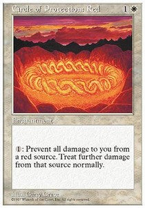 Circle of Protection: Red - Fifth Edition (Common)