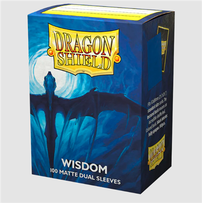 Dragon Shield Standard size Matte Dual Sleeves - Wisdom