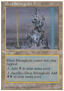 Ebon Stronghold - Fifth Edition (Uncommon)