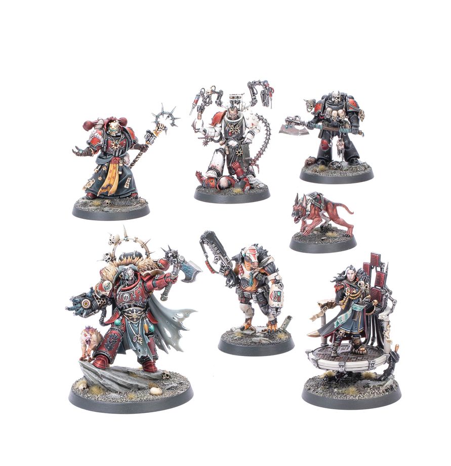 Warhammer 40k - Chaos Space Marines: Huron Blackheart and the Masters of the Mealstrom