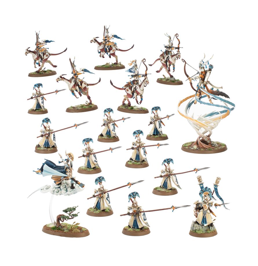 Warhammer Age of Sigmar - Spearhead: Lumineth Realm-Lords - Hurakan Vanguard